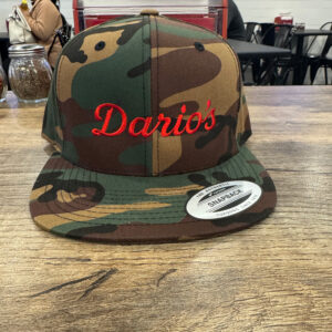 Dario's Camo Hat "SnapBack"